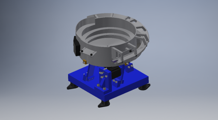 Feeder system 3D layout